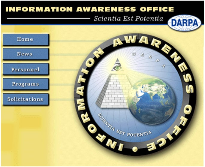 Scientia potentia est перевод. Scientia Potentia est логотип. Information Awareness Office. Scientia Potentia est происхождение. Scientia Potentia est на русский.